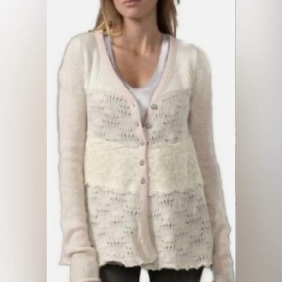 Free People Honeysuckle Years Cardigan - Picture 1 of 7